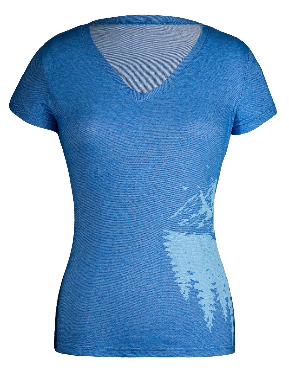 WOMEN'S REFLECTION V-NECK GRAPHIC TEE