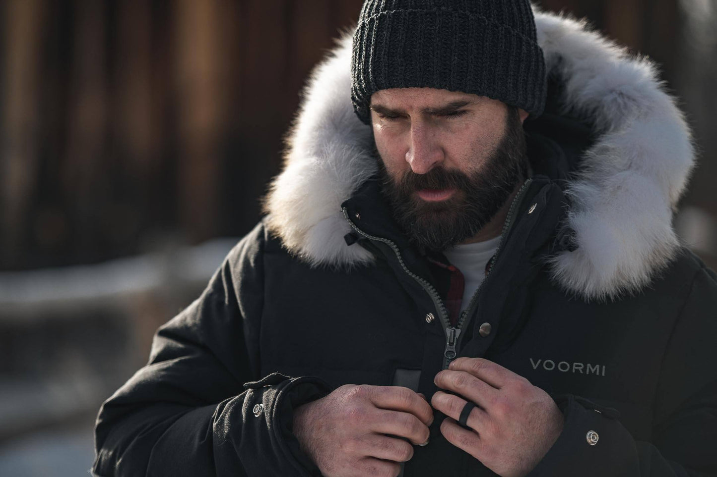 MEN'S WOLF CREEK PARKA (FUR TRIM)